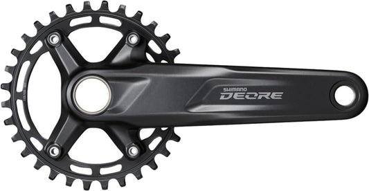 Shimano M5100 Deore Crankset, For Rear 10/11-SPEED, 170mm, 30T W/O CG, W/O BB PARTS, FOR CHAIN LINE 52MM