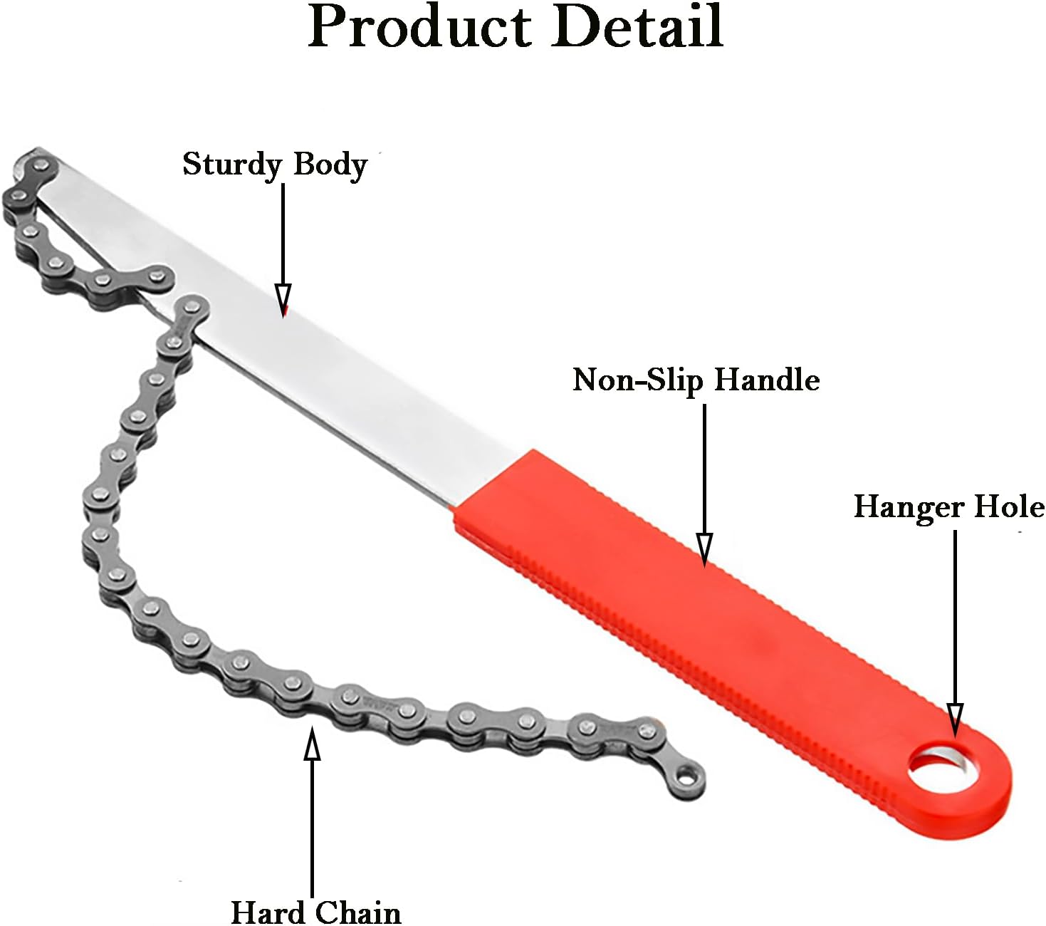 COTOUXKER Bike Cassette Removal Tool, Bicycle Cassette Tool with Chain Whip and Lockring for MTB Freewheel Removal and Repair