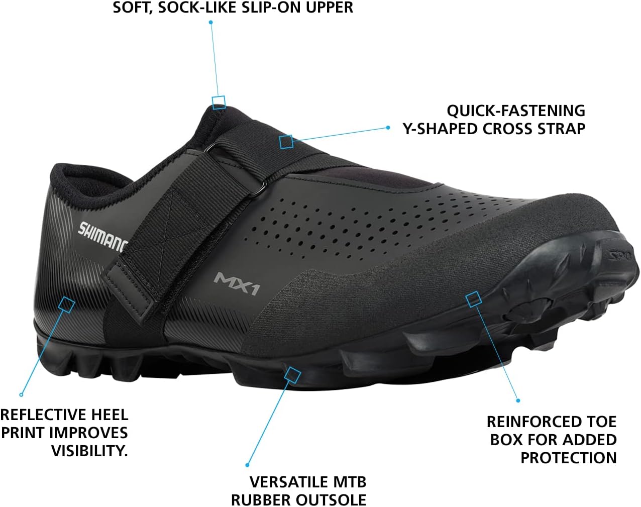 SHIMANO SH-MX100 Multi-Use Off-Road Cycling Shoe