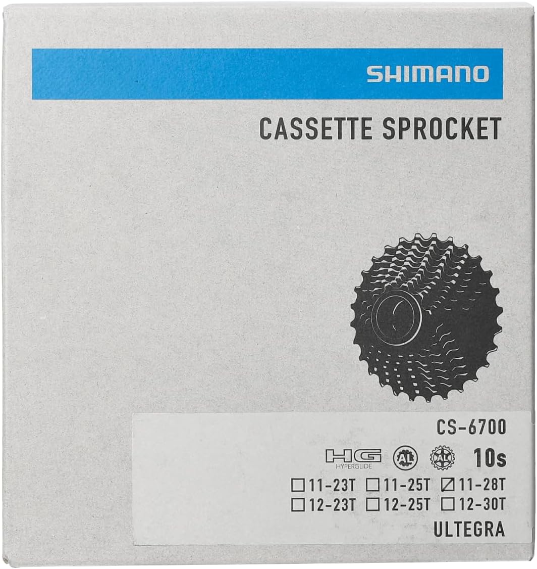 Shimano CS-6700 Ultegra Bicycle Cassette (10-Speed)